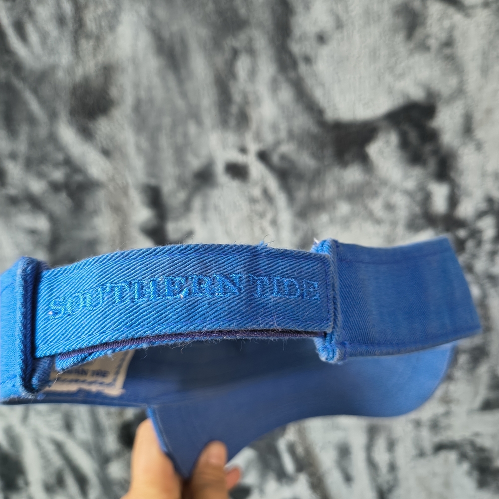 Southern Tide Blue Visor with Fish Emblem - Picture 4 of 5